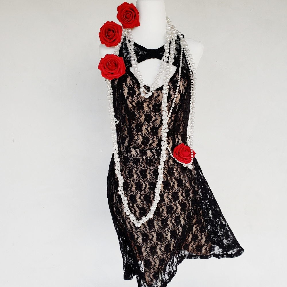 Little Lace Black Evening Dress